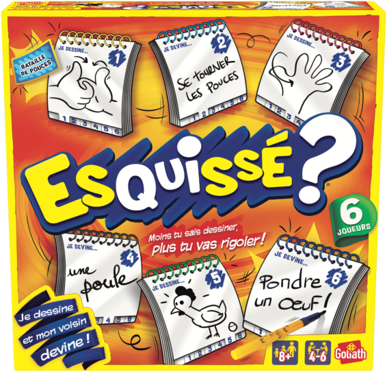 Esquissé ? - Version 6 Joueurs - Jeux classiques au meilleur prix