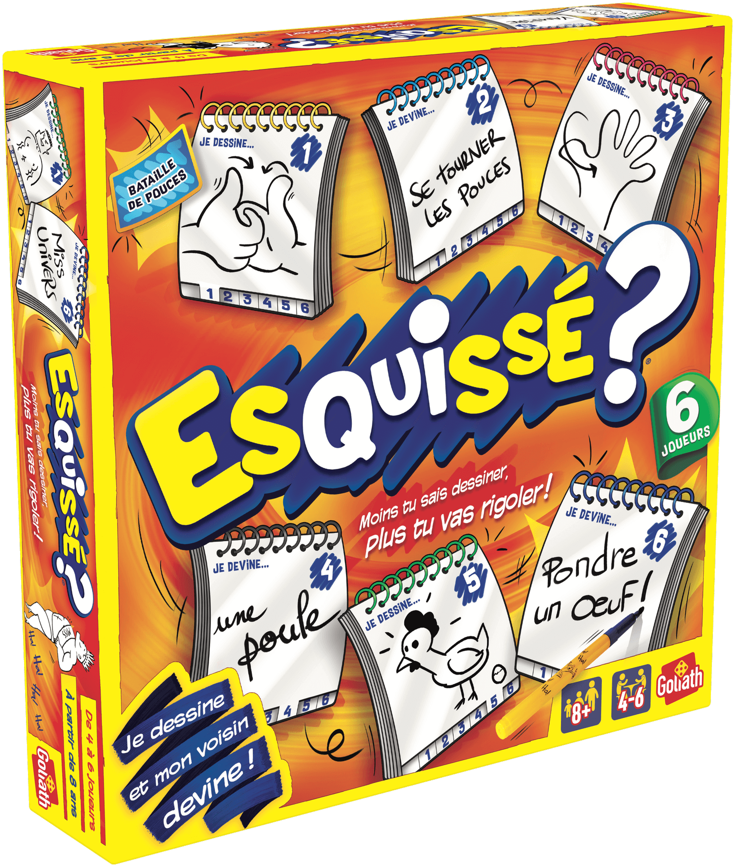 ESQUISSE ? 6 JOUEURS   > JEUX DE SOCIÉTÉ > DIVERS