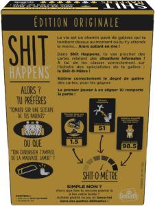 Shit Happens Edition Originale