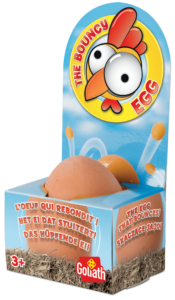 Oeuf rebondissant