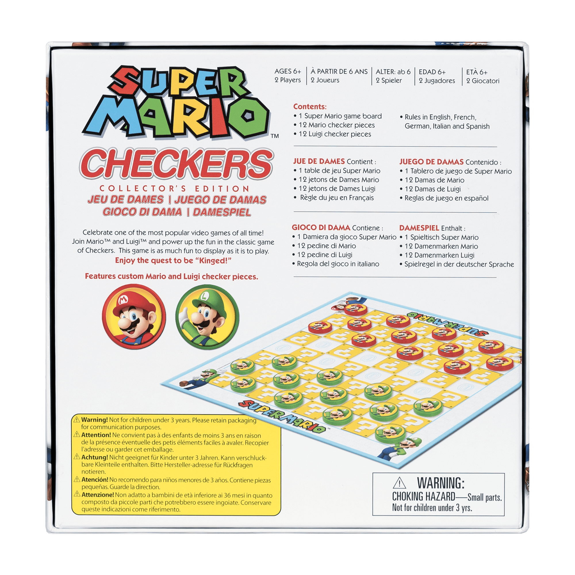 Super Mario Checkers