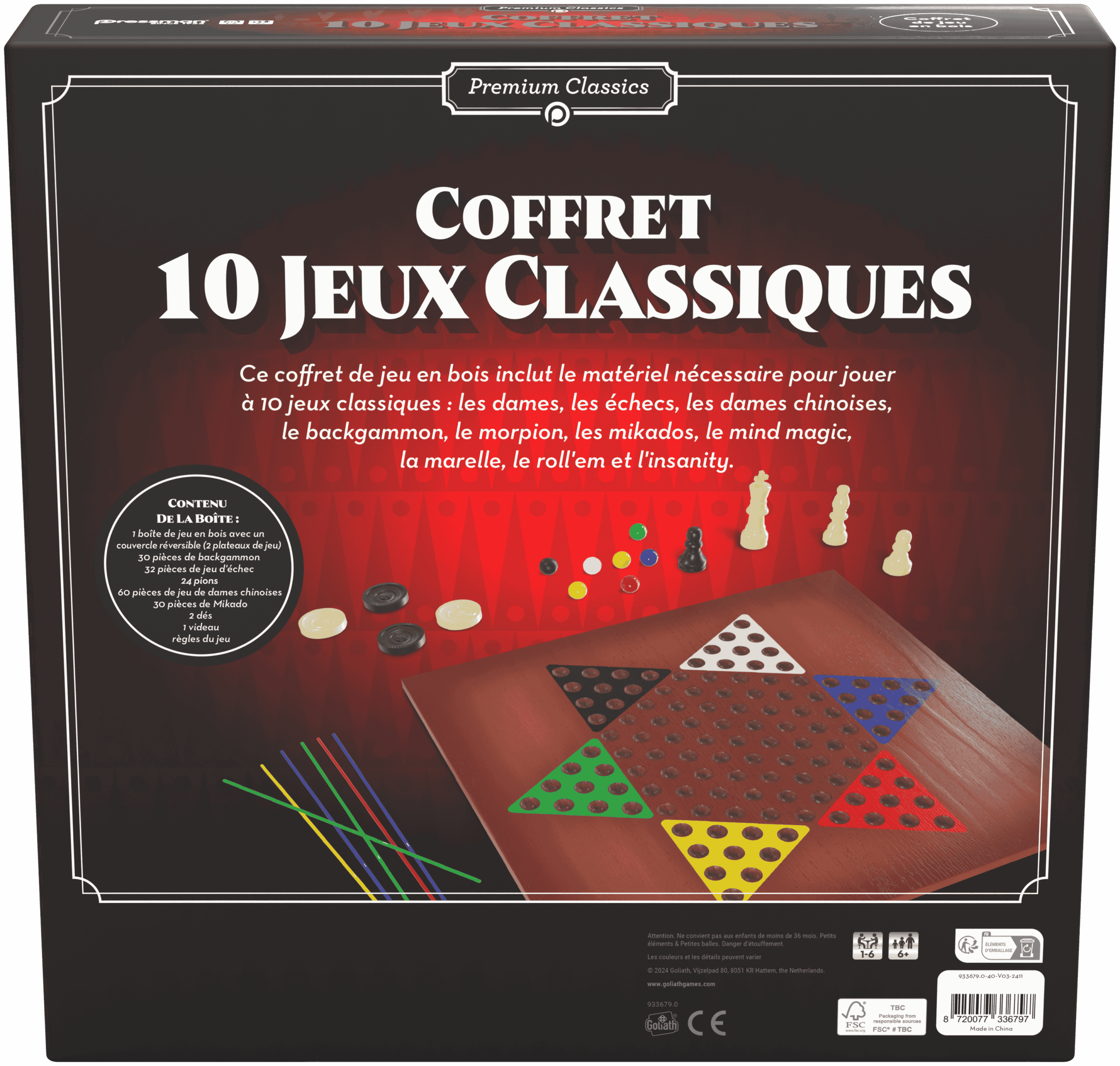 Coffret multi-jeux