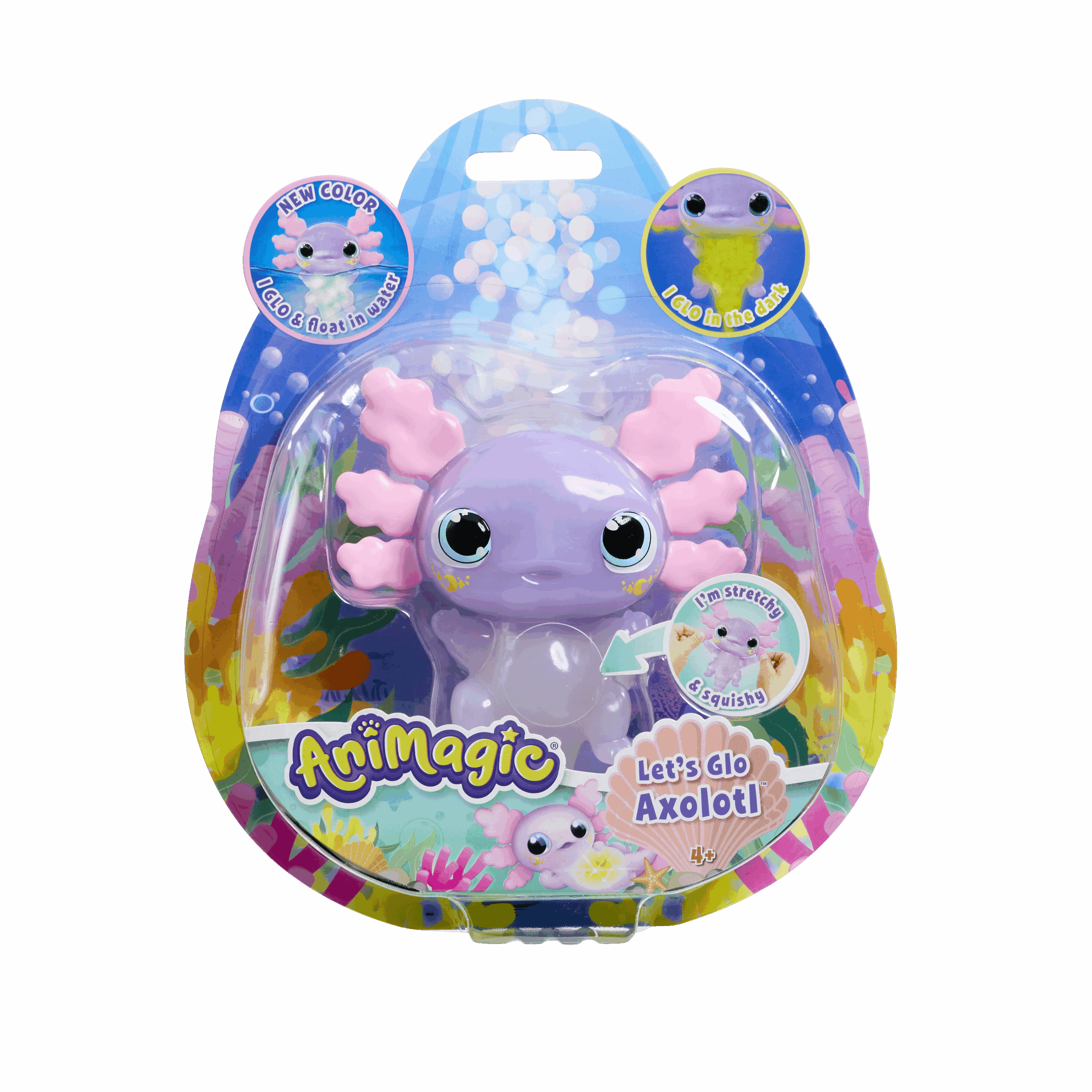 Animagic Let's Glo - Axolotl glow in the dark