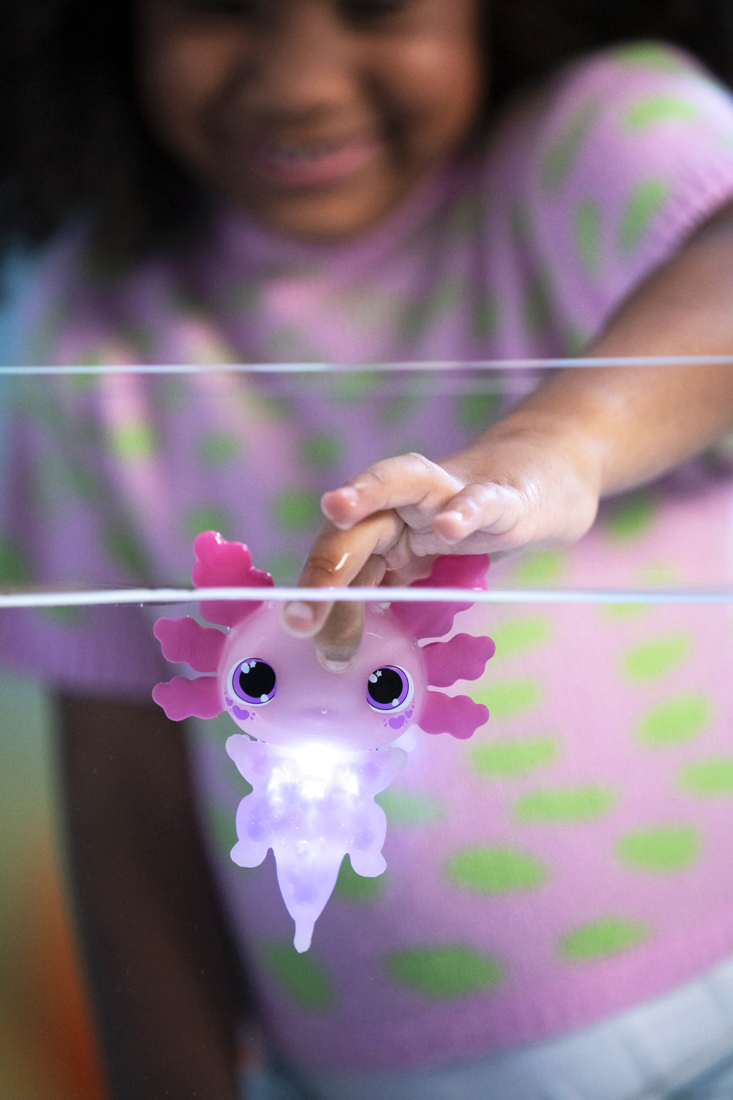 Animagic Let's Glo - Axolotl Rose