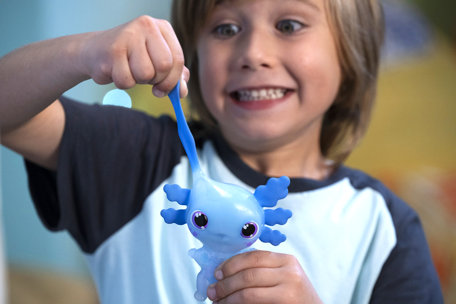 Animagic Let's Glo - Axolotl Bleu