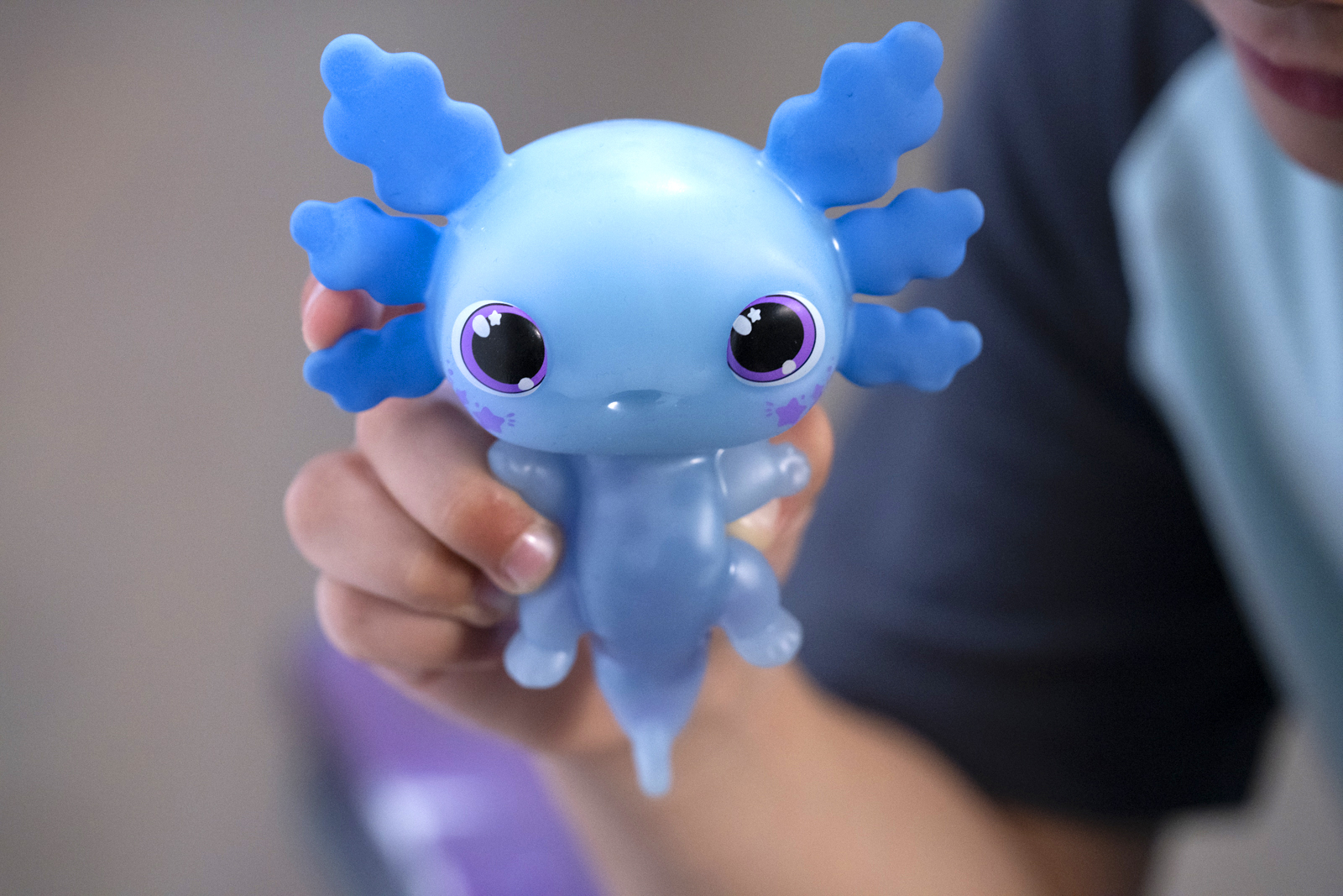 Animagic Let's Glo - Axolotl Bleu