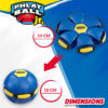 Wahu Phlat Ball Junior Bleu