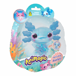 Animagic Let's Glo - Axolotl Bleu