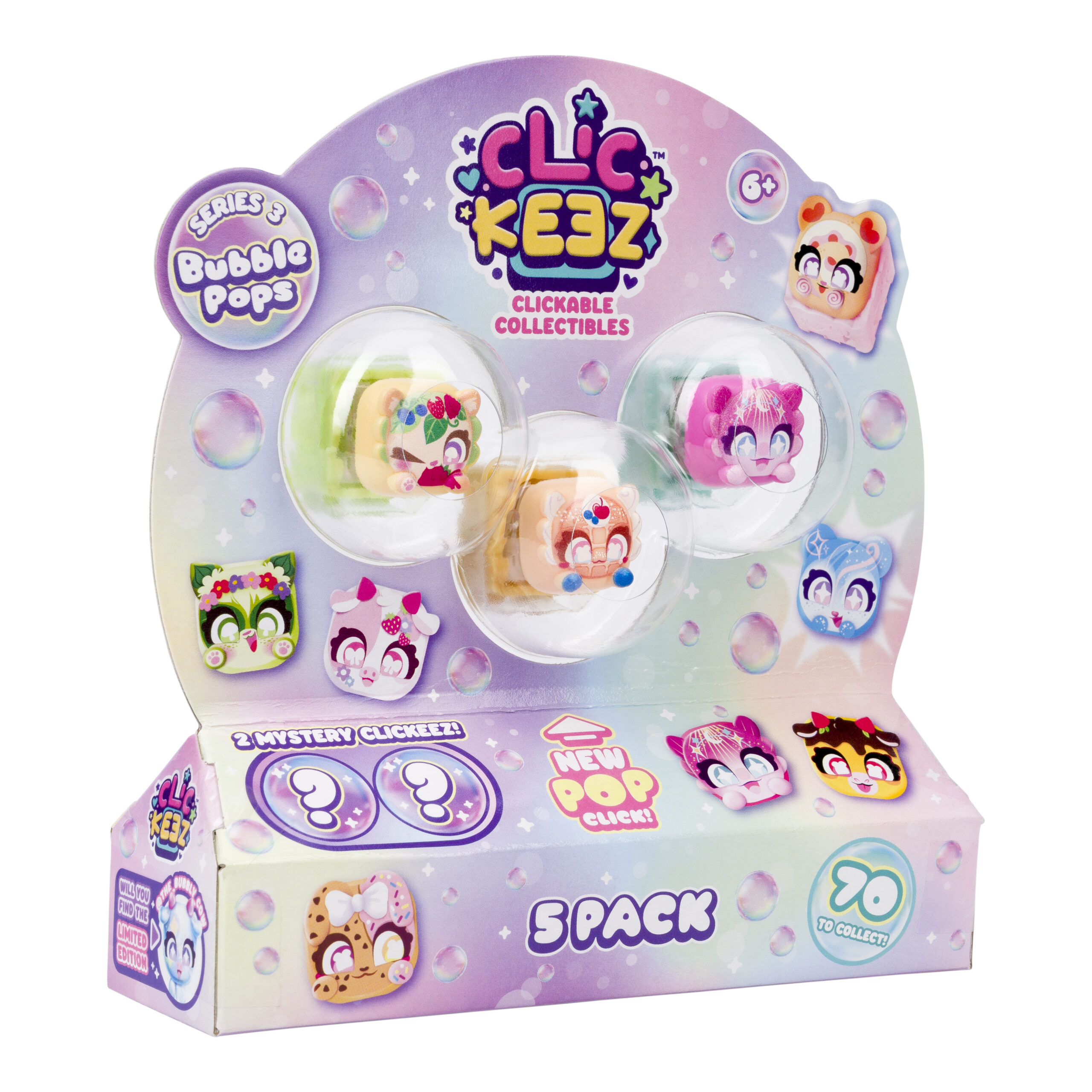 Clickeez série 3 - 5 pack